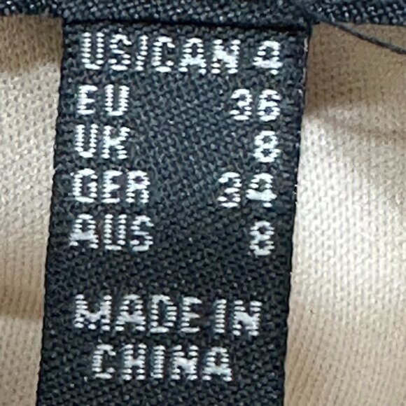 Adrianna Papell Floral Matelassé Fit & Flare Dress SZ 4 Formal Wedding Cocktail‎ - Picture 8 of 12